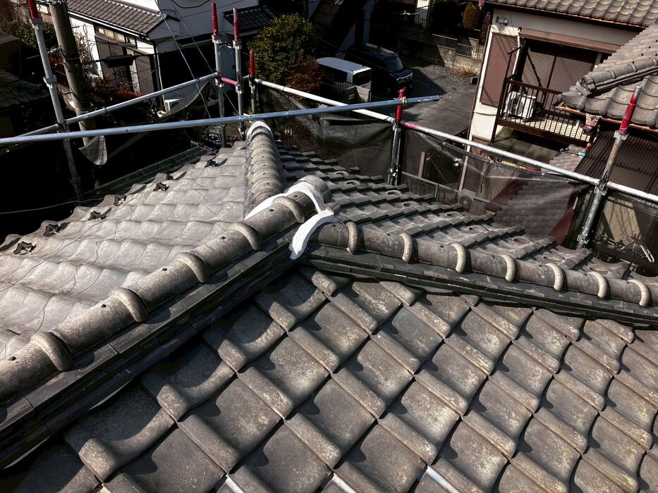 画像15692：屋根カバー工法（スーパーガルテクト）施工事例