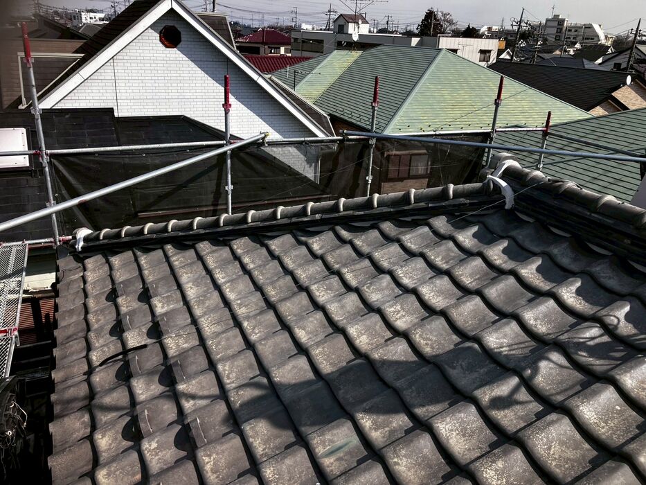 画像15694：屋根カバー工法（スーパーガルテクト）施工事例