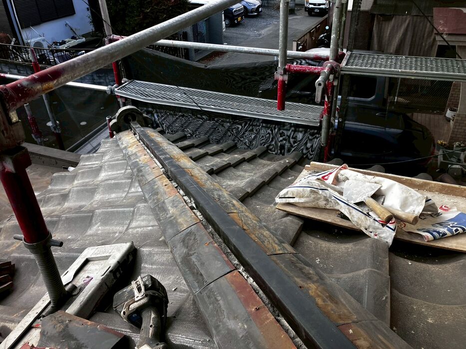画像15701：屋根カバー工法（スーパーガルテクト）施工事例