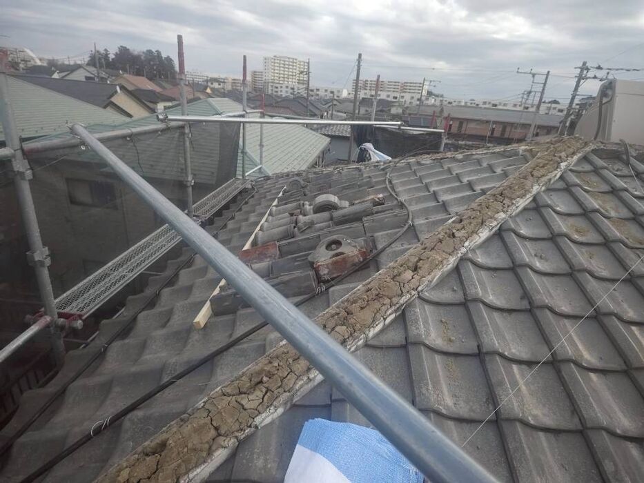 画像15715：屋根カバー工法（スーパーガルテクト）施工事例