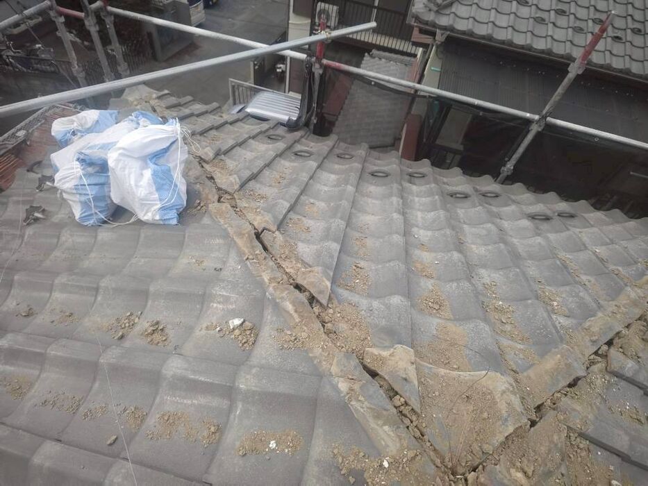 画像15716：屋根カバー工法（スーパーガルテクト）施工事例