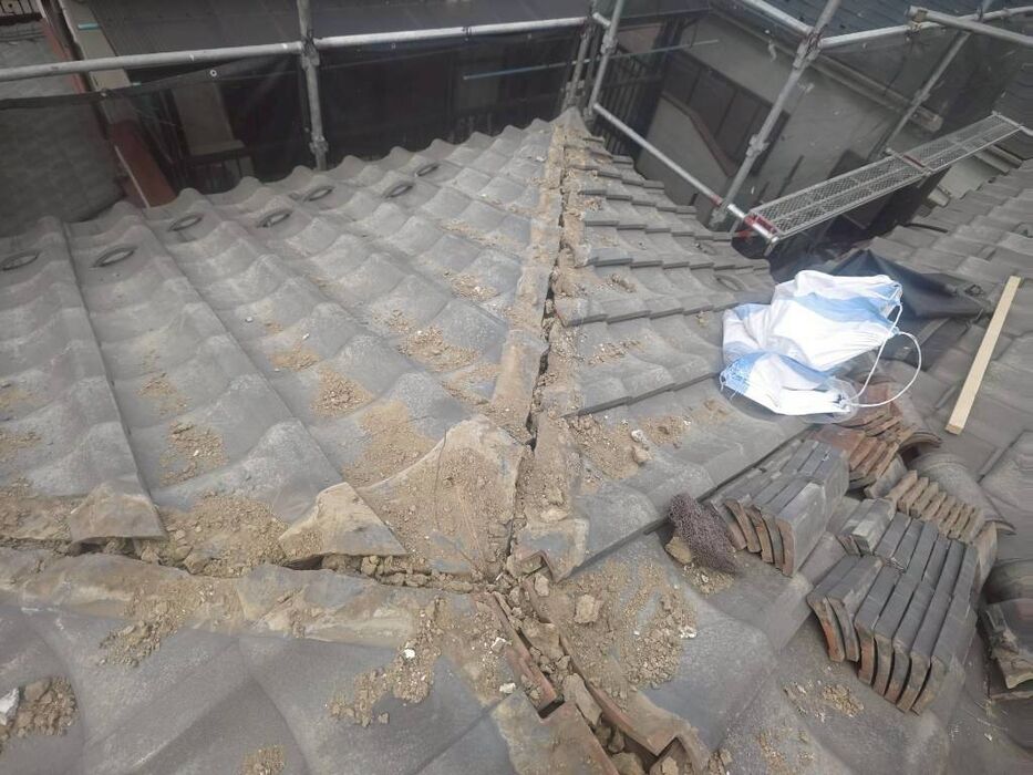 画像15717：屋根カバー工法（スーパーガルテクト）施工事例