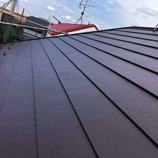 画像16696：屋根カバー工法施工事例｜スーパーガルテクトで高耐久・高断熱の屋根へリフォーム
