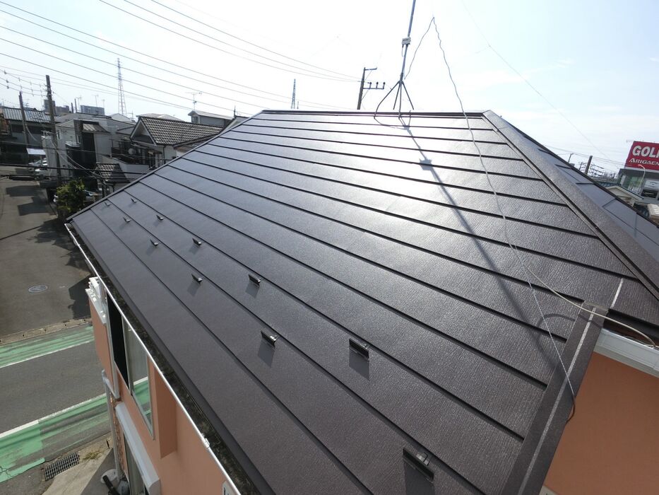 画像16882：屋根カバー工法（スーパーガルテクト）施工事例