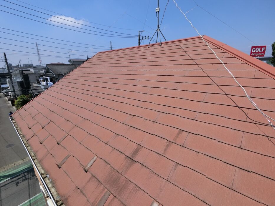 画像16884：屋根カバー工法（スーパーガルテクト）施工事例