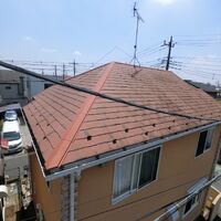 画像16886：屋根カバー工法（スーパーガルテクト）施工事例
