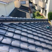 画像17277：【埼玉県越谷市】瓦屋根の漆喰補修工事｜漆喰の剥がれ・落下対策